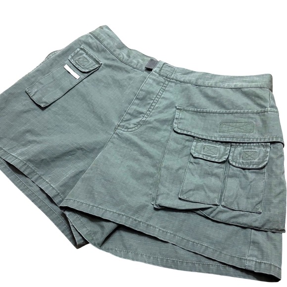 Ralph Lauren Pants - Vintage Ralph Lauren Women Green Ripstop Cargo Shorts Military Utility Size 8